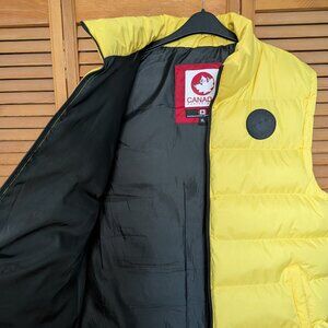 Yellow Puffer Vest